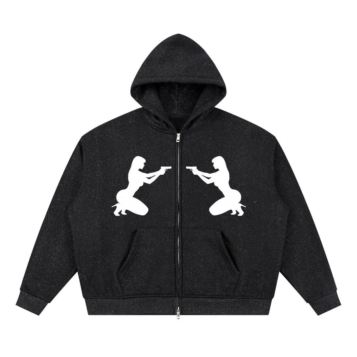 FACE OFF ZIP HOODIE